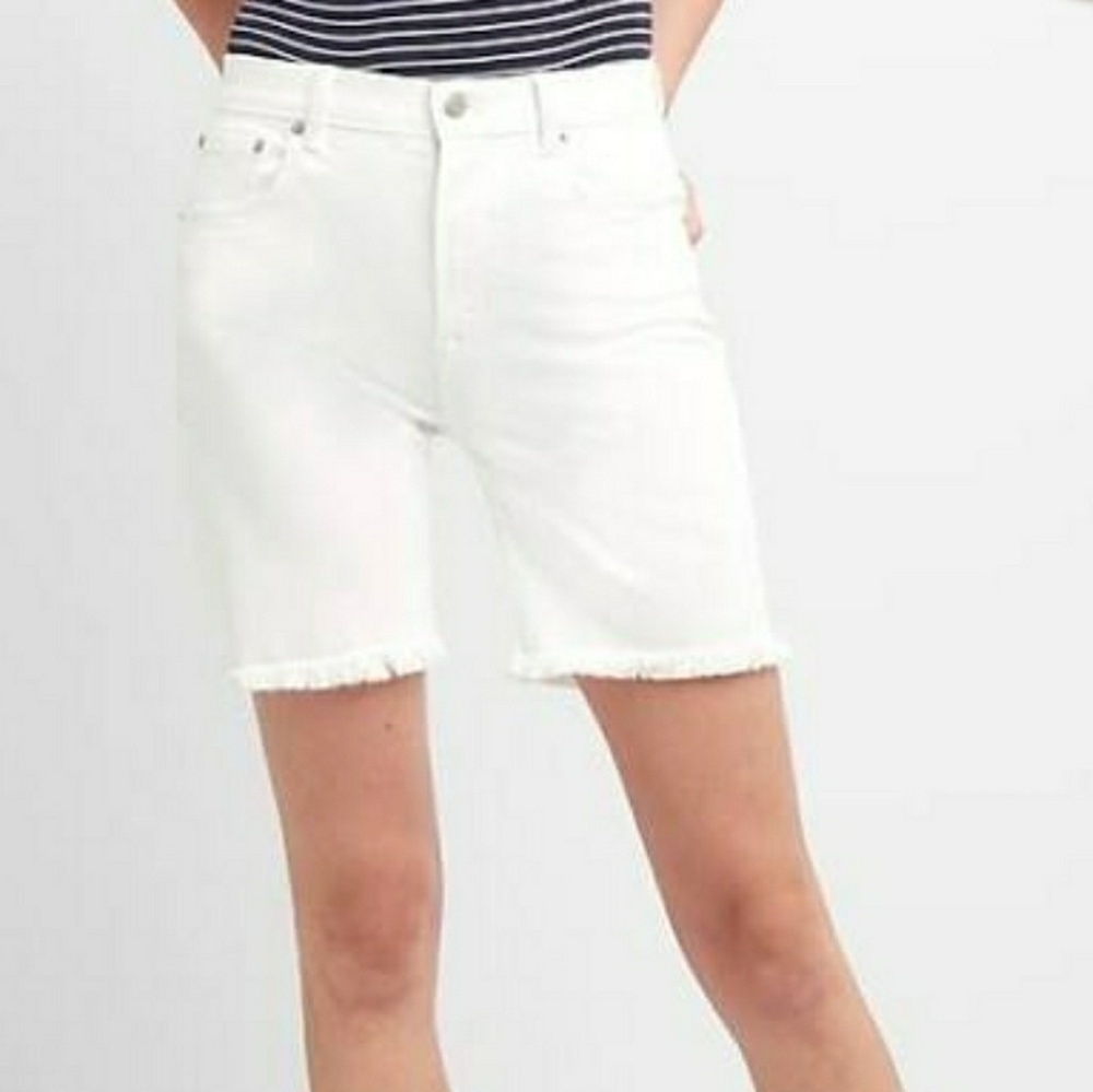 Gap Jeans white wash jeans shorts